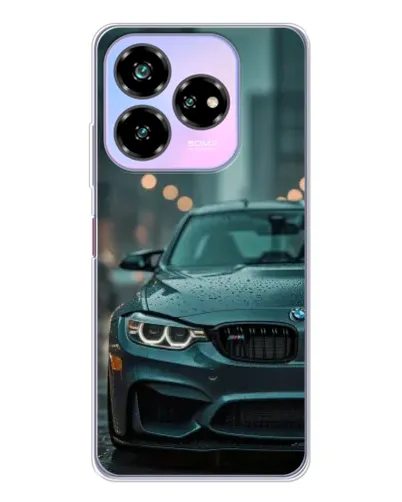Чехол для ZTE Nubia V60 Design с картинкой «BMW в огнях города»