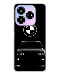 Чехол для ZTE Nubia V60 Design с картинкой «BMW — взгляд из темноты»