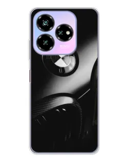 Чехол для ZTE Nubia V60 Design с картинкой «Эмблема BMW — макро»