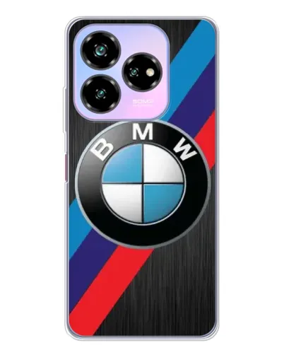Чехол для ZTE Nubia V60 Design с картинкой «BMW M-stripes стиль»