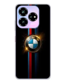 Чехол для ZTE Nubia V60 Design с картинкой «BMW M-Power неон»