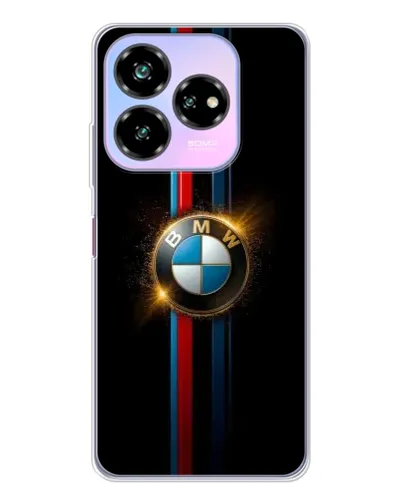 Чехол для ZTE Nubia V60 Design с картинкой «BMW M-Power неон»