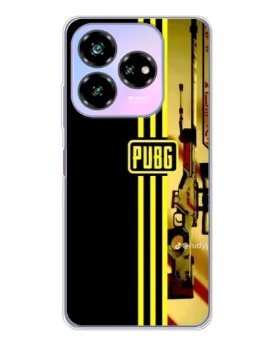 Чохол для ZTE Nubia V60 Design з картинкою «PUBG — камуфляжний шолом»