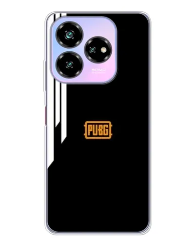 Чохол для ZTE Nubia V60 Design з картинкою «PUBG — вертикальні лінії»