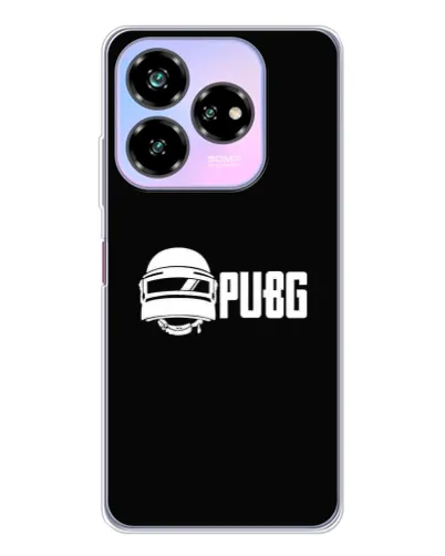 Чохол для ZTE Nubia V60 Design з картинкою «PUBG — класичний лого»