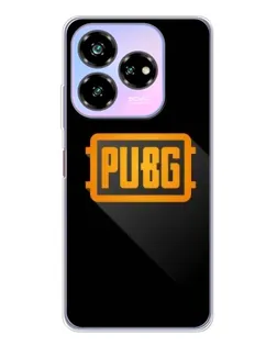 Чохол для ZTE Nubia V60 Design з картинкою «PUBG — рамка лого»