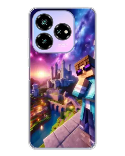 Чохол для ZTE Nubia V60 Design з картинкою «Стів та космос»