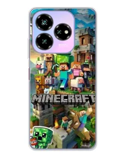 Чохол для ZTE Nubia V60 Design з картинкою «Замок Minecraft» Чохол для ZTE Nubia V60 Design з картинкою «Замок Minecraft»