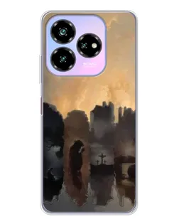 Чехол для ZTE Nubia V60 Design с картинкой «Дорога к вере»