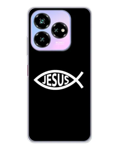 Чехол для ZTE Nubia V60 Design с картинкой «Классический Jesus»