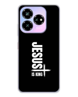 Чехол для ZTE Nubia V60 Design с картинкой «Вертикаль веры Jesus»