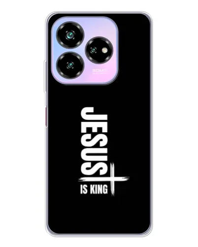 Чехол для ZTE Nubia V60 Design с картинкой «Вертикаль веры Jesus»