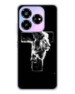 Чехол для ZTE Nubia V60 Design с картинкой «Сияющий крест Jesus» Чехол для ZTE Nubia V60 Design с картинкой «Сияющий крест Jesus»