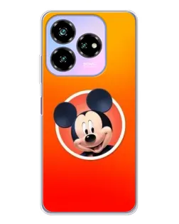 Чехол для ZTE Nubia V60 Design с картинкой «Mickey в круге»