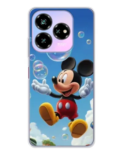 Чехол для ZTE Nubia V60 Design с картинкой «Mickey и мыльные пузыри» Чехол для ZTE Nubia V60 Design с картинкой «Mickey и мыльные пузыри»