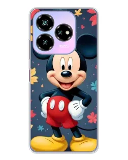 Чехол для ZTE Nubia V60 Design с картинкой «Осенний Mickey Mouse»