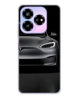 Чохол для ZTE Nubia V60 Design з картинкою «Tesla Model S Look»