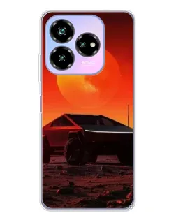 Чехол для ZTE Nubia V60 Design с картинкой «Cybertruck на Марсе» Чехол для ZTE Nubia V60 Design с картинкой «Cybertruck на Марсе»