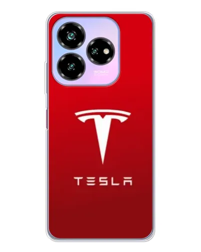 Чехол для ZTE Nubia V60 Design с картинкой «Tesla Red Classic» Чехол для ZTE Nubia V60 Design с картинкой «Tesla Red Classic»