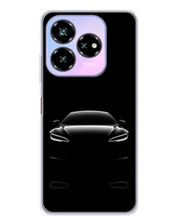 Чехол для ZTE Nubia V60 Design с картинкой «Силуэт Tesla Night» Чехол для ZTE Nubia V60 Design с картинкой «Силуэт Tesla Night»