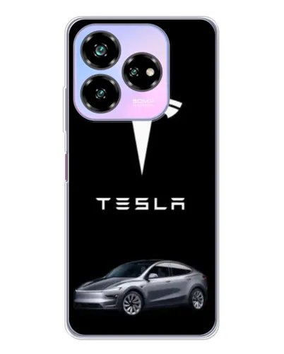 Чехол для ZTE Nubia V60 Design с картинкой «Tesla Model Y» Чехол для ZTE Nubia V60 Design с картинкой «Tesla Model Y»