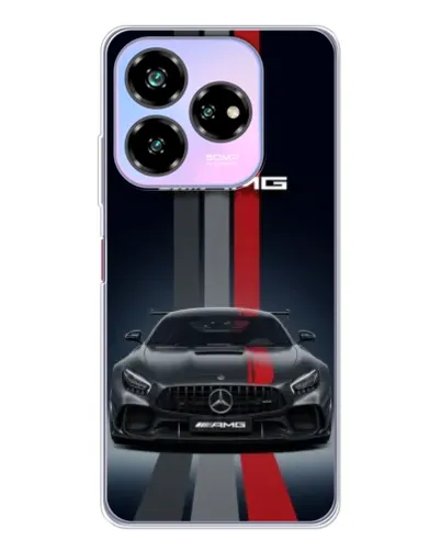 Чехол для ZTE Nubia V60 Design с картинкой «Mercedes — белый карбон» Чехол для ZTE Nubia V60 Design с картинкой «Mercedes — белый карбон»