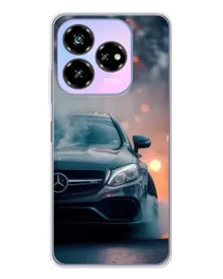 Чехол для ZTE Nubia V60 Design с картинкой «Mercedes — ночной город» Чехол для ZTE Nubia V60 Design с картинкой «Mercedes — ночной город»