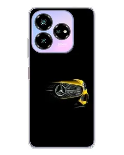 Чехол для ZTE Nubia V60 Design с картинкой «Mercedes — ретро стиль»