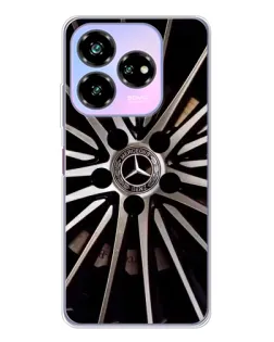 Чехол для ZTE Nubia V60 Design с картинкой «Диск Mercedes»