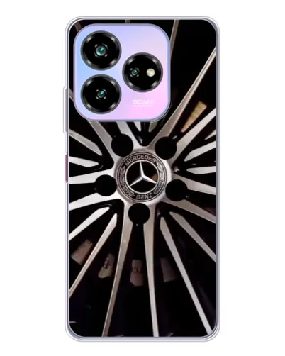 Чехол для ZTE Nubia V60 Design с картинкой «Диск Mercedes» Чехол для ZTE Nubia V60 Design с картинкой «Диск Mercedes»