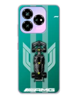 Чехол для ZTE Nubia V60 Design с картинкой «Mercedes AMG Petronas»