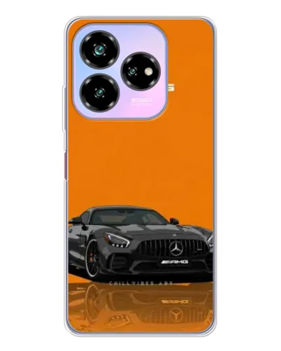 Чехол для ZTE Nubia V60 Design с картинкой «Оранжевый Mercedes AMG» Чехол для ZTE Nubia V60 Design с картинкой «Оранжевый Mercedes AMG»