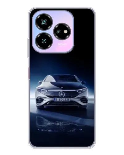 Чехол для ZTE Nubia V60 Design с картинкой «Ночной Mercedes EQ» Чехол для ZTE Nubia V60 Design с картинкой «Ночной Mercedes EQ»