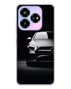 Чехол для ZTE Nubia V60 Design с картинкой «Свет фар Mercedes»
