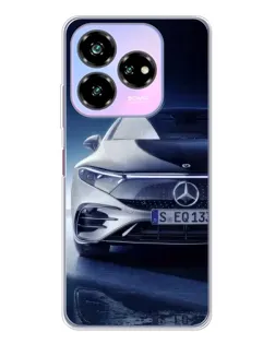 Чехол для ZTE Nubia V60 Design с картинкой «Mercedes EQ — будущее»