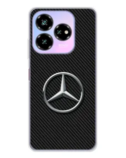 Чехол для ZTE Nubia V60 Design с картинкой «Карбоновый Mercedes стиль» Чехол для ZTE Nubia V60 Design с картинкой «Карбоновый Mercedes стиль»