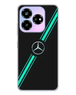 Чехол для ZTE Nubia V60 Design с картинкой «Спортивные линии Mercedes» Чехол для ZTE Nubia V60 Design с картинкой «Спортивные линии Mercedes»