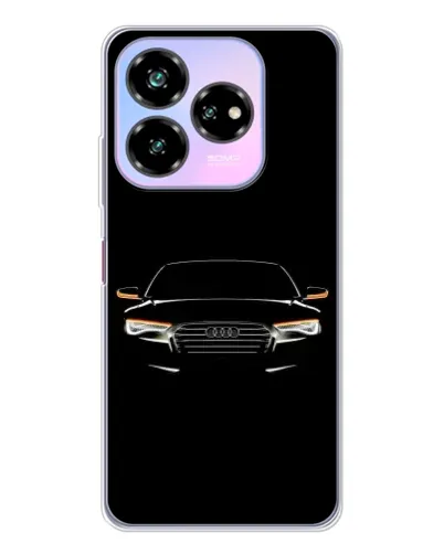 Чехол для ZTE Nubia V60 Design с картинкой «Audi — ночной контур» Чехол для ZTE Nubia V60 Design с картинкой «Audi — ночной контур»