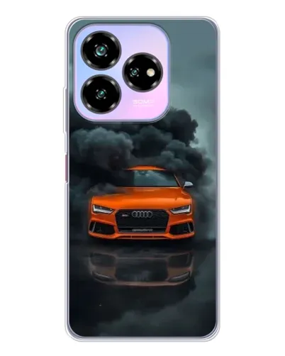 Чехол для ZTE Nubia V60 Design с картинкой «Audi в облаках дыма» Чехол для ZTE Nubia V60 Design с картинкой «Audi в облаках дыма»
