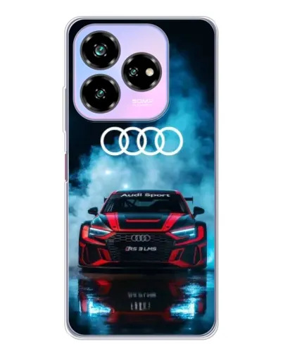 Чехол для ZTE Nubia V60 Design с картинкой «Audi Sport — неон» Чехол для ZTE Nubia V60 Design с картинкой «Audi Sport — неон»