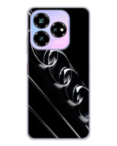 Чехол для ZTE Nubia V60 Design с картинкой «Audi — абстрактные кольца» Чехол для ZTE Nubia V60 Design с картинкой «Audi — абстрактные кольца»