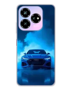 Чехол для ZTE Nubia V60 Design с картинкой «Audi — голубая энергия» Чехол для ZTE Nubia V60 Design с картинкой «Audi — голубая энергия»