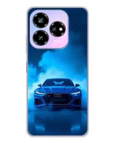 Чехол для ZTE Nubia V60 Design с картинкой «Audi — голубая энергия» Чехол для ZTE Nubia V60 Design с картинкой «Audi — голубая энергия»