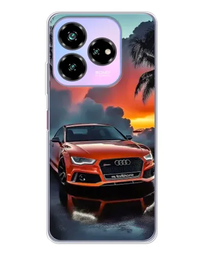 Чехол для ZTE Nubia V60 Design с картинкой «Audi — закат» Чехол для ZTE Nubia V60 Design с картинкой «Audi — закат»