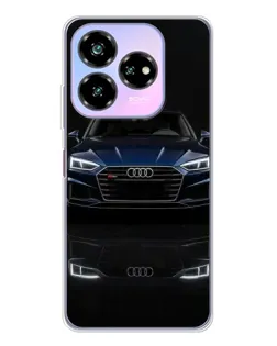 Чехол для ZTE Nubia V60 Design с картинкой «Audi — ночное отражение» Чехол для ZTE Nubia V60 Design с картинкой «Audi — ночное отражение»