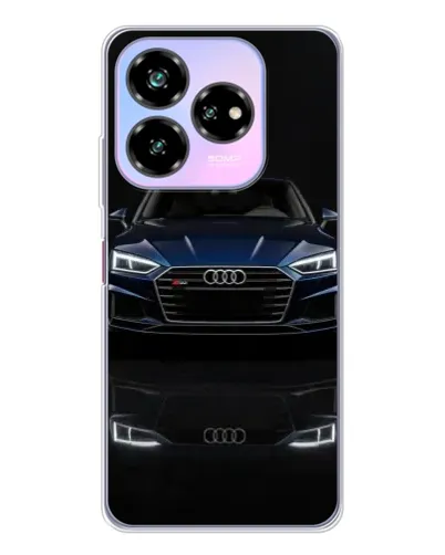 Чехол для ZTE Nubia V60 Design с картинкой «Audi — ночное отражение» Чехол для ZTE Nubia V60 Design с картинкой «Audi — ночное отражение»