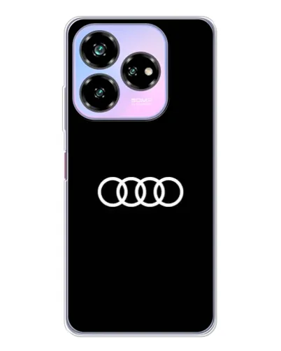 Чехол для ZTE Nubia V60 Design с картинкой «Audi White Logo» Чехол для ZTE Nubia V60 Design с картинкой «Audi White Logo»