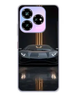 Чехол для ZTE Nubia V60 Design с картинкой «Lamborghini золотые линии» Чехол для ZTE Nubia V60 Design с картинкой «Lamborghini золотые линии»