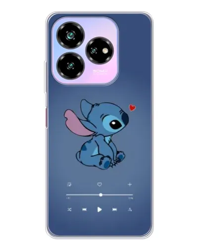 Чохол для ZTE Nubia V60 Design з картинкою «Музичний Stitch»