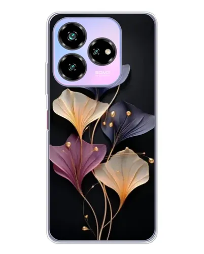 Чехол для ZTE Nubia V60 Design с картинкой «Лиловые цветы грации» Чехол для ZTE Nubia V60 Design с картинкой «Лиловые цветы грации»
